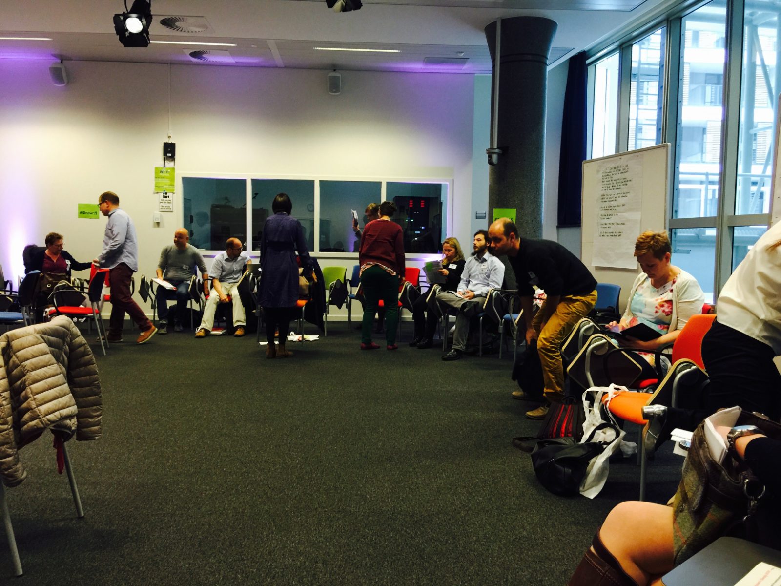 IVOLO representatives taking part in an inclusion and diversity seminar with European youth-work partners